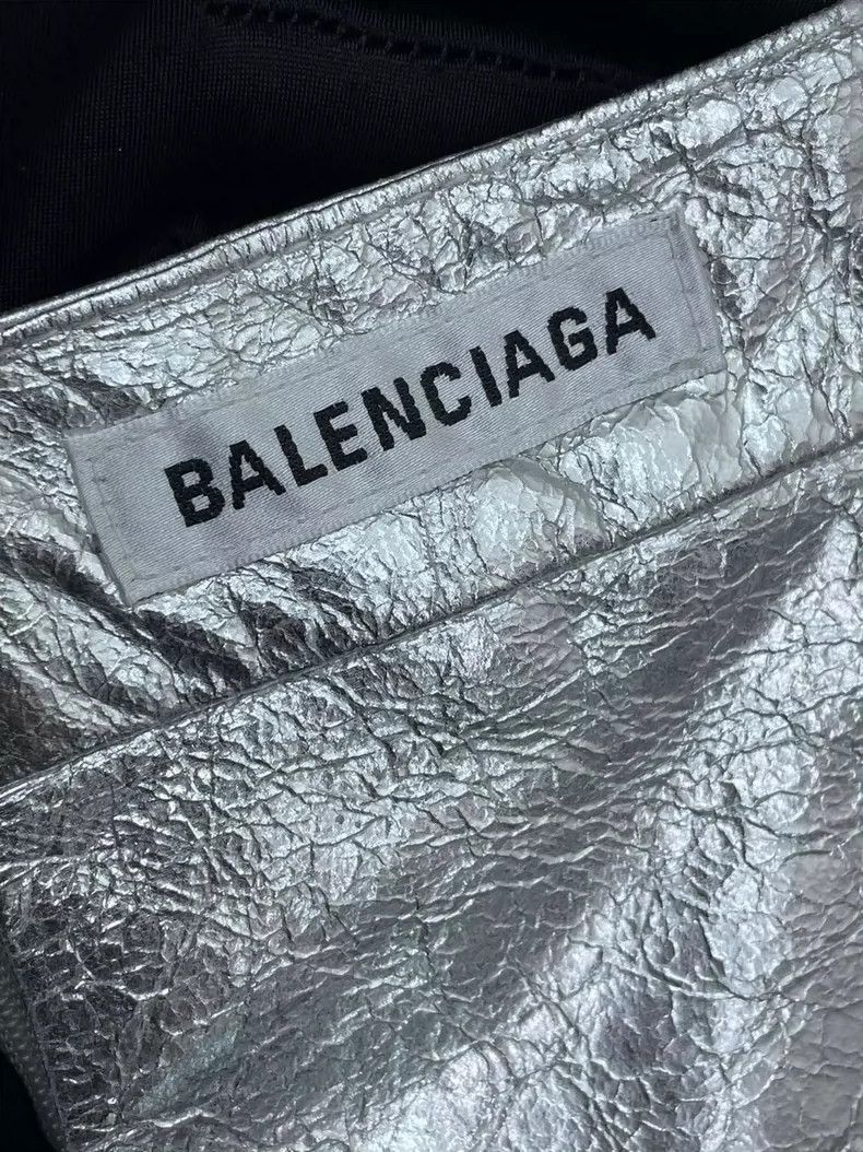 Balenciaga Balenciaga Silver Skirt Size 24" / US 00 / IT 34 - 8 Thumbnail