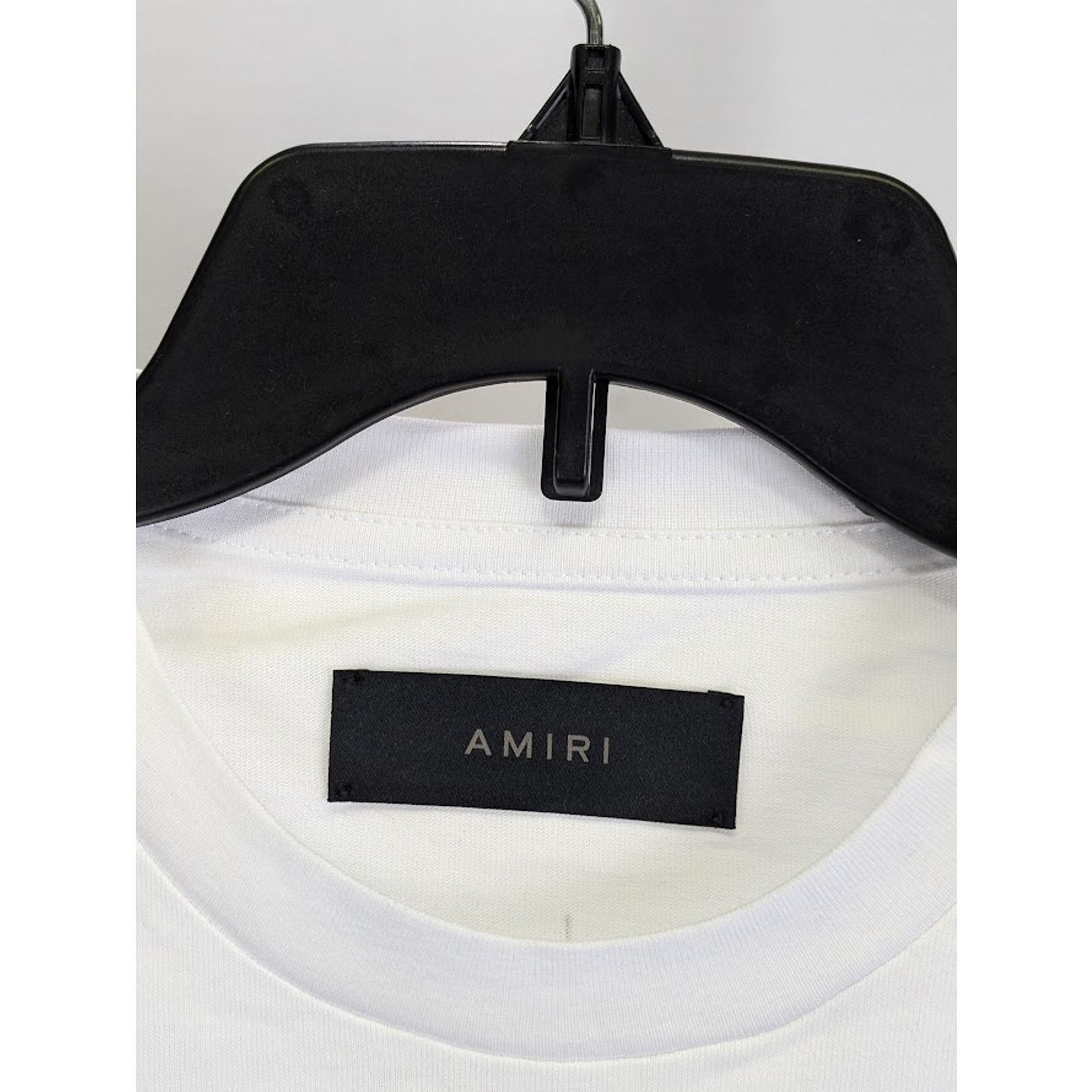 Amiri o1rshd1 Sun Long Sleeve Tee T-Shirt in White Size US XL / EU 56 / 4 - 5 Thumbnail