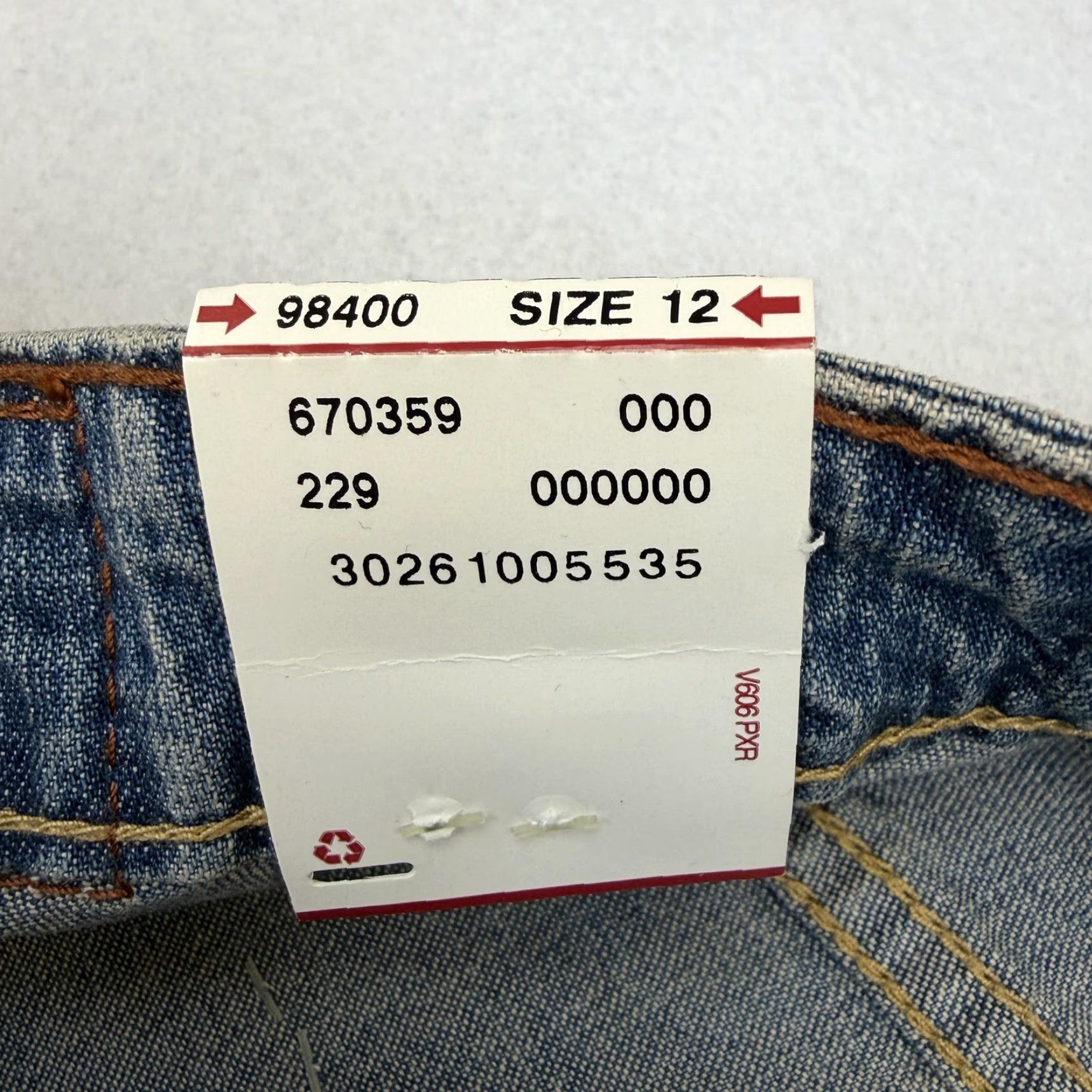 Vintage Levi Strauss Signature Jeans Womens 12 Blue Slim Bootcut Stretch 34x32 NWT Size 34" / US 12 / IT 48 - 5 Thumbnail