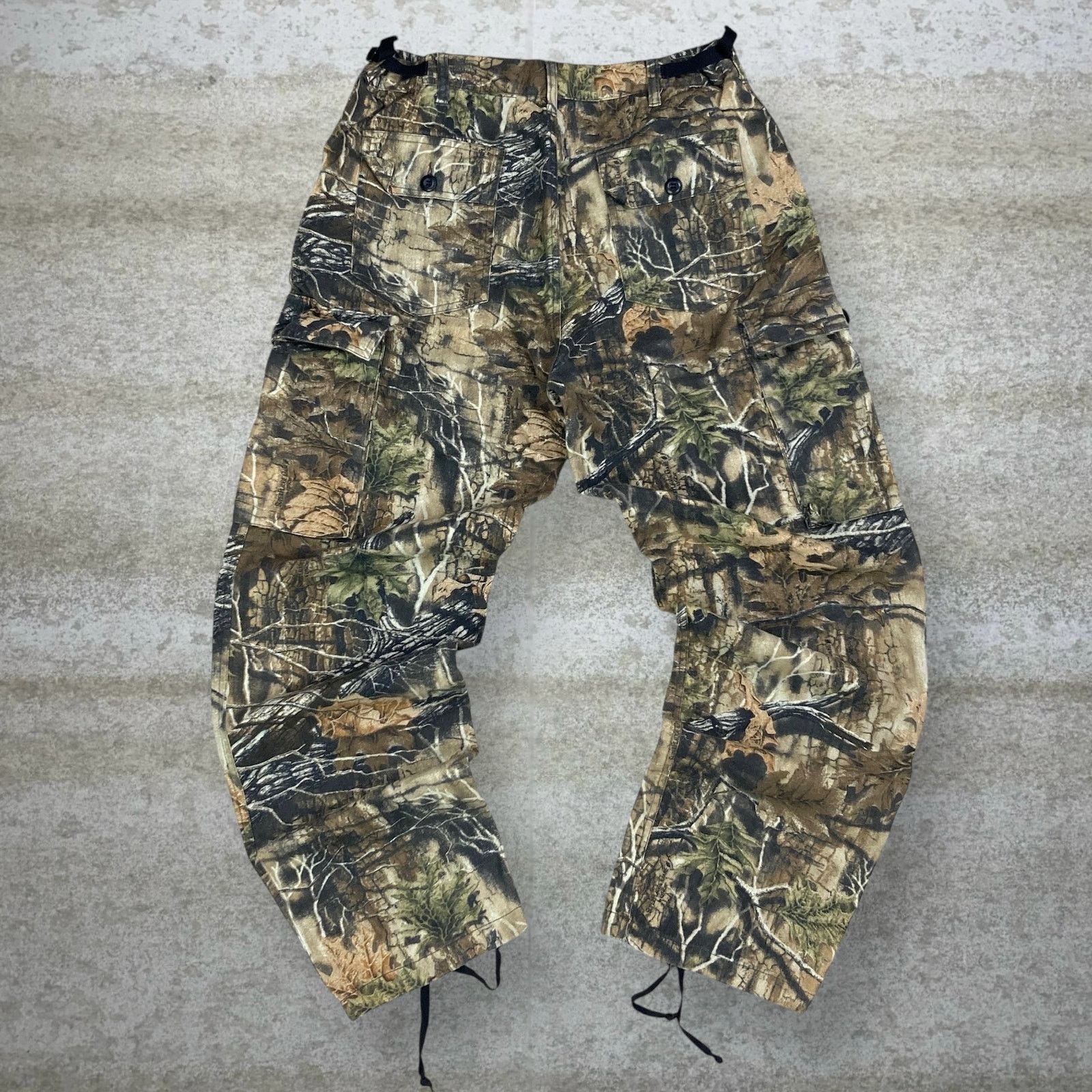 Stussy × Vintage 90's Stussy Outdoor Russian Digi Camo Cargo Pants
