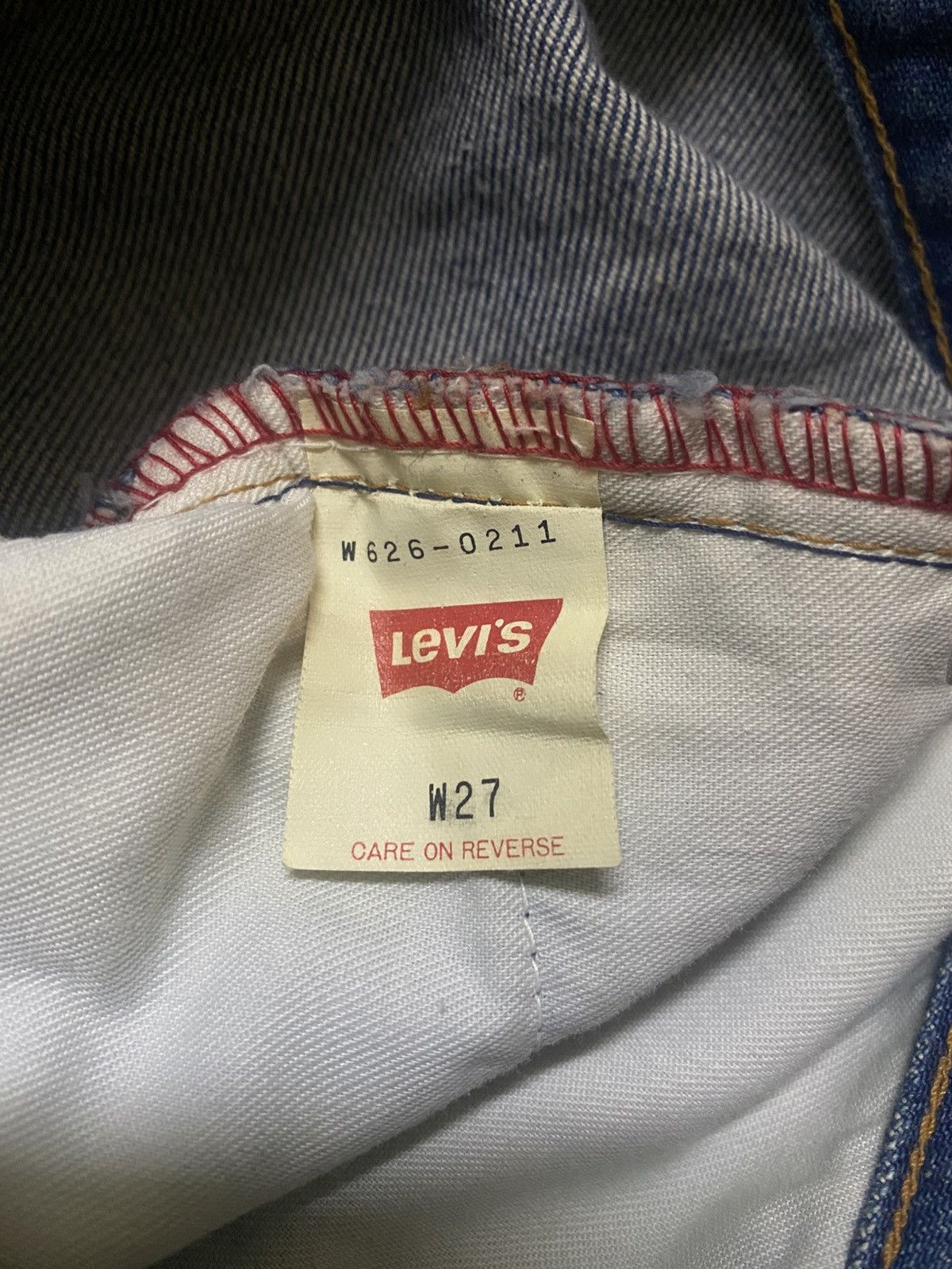 Levi's Vintage Clothing Vintage 2000s Levis For Kids Made In Japan Jeans Size US 26 / EU 42 - 8 Thumbnail