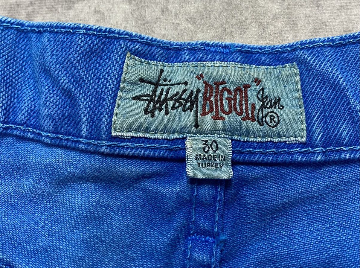 Stussy Stussy Big Ol’ Jeans Overdyed Blue Size US 30 / EU 46 - 6 Thumbnail
