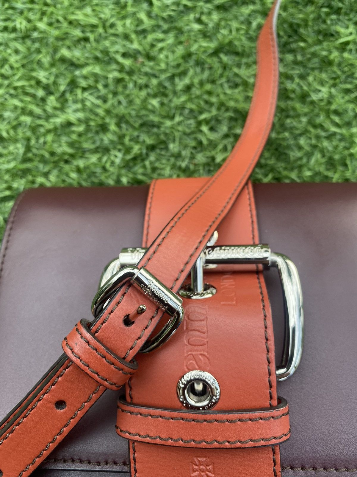 Vivienne Westwood VIVIENNE WESTWOOD S/S 2018 ALEX LEATHER BUCKLE BAG 💼 Size ONE SIZE - 3 Thumbnail