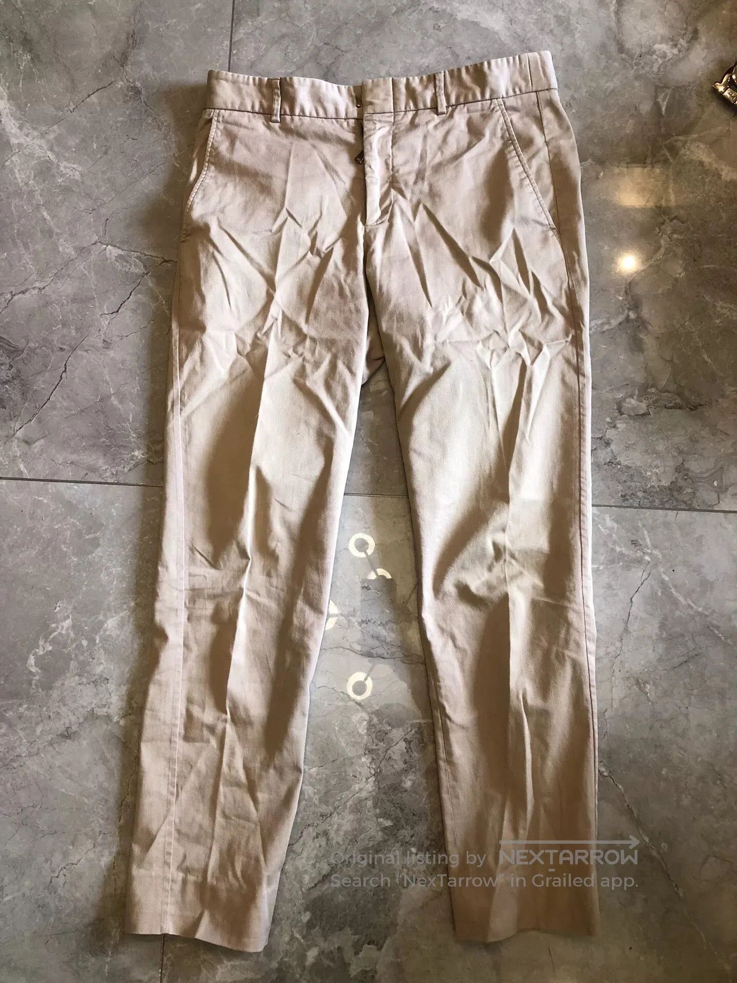 Gucci Gucci Men's Khaki Cotton Slim Shorts. Size US 28 / EU 44 - 1 Thumbnail