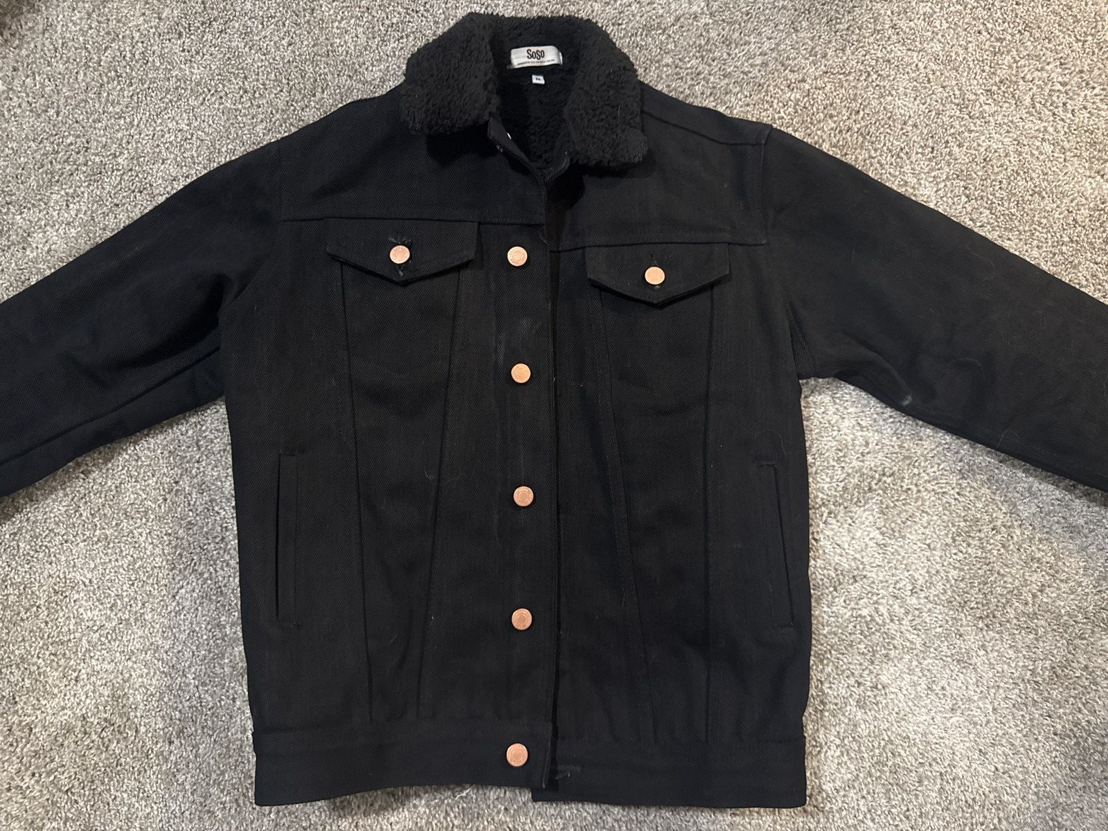 SoSo Soso Denim Jacket Size US M / EU 48-50 / 2 - 1 Thumbnail