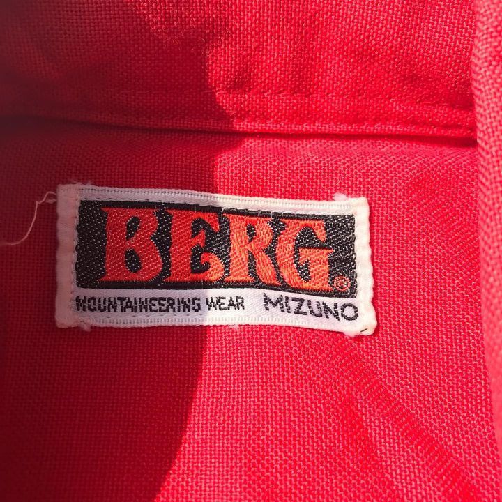 Berg & Berg × Vintage 60s Berg Shirt Archive Dagger Collar on mountaineering wear Size US L / EU 52-54 / 3 - 9 Thumbnail
