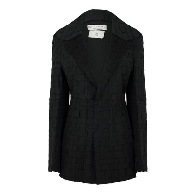 Bottega Veneta Bottega Veneta Regular Fit Blazer Jacket in Black Size L / US 10 / IT 46 - 1 Thumbnail