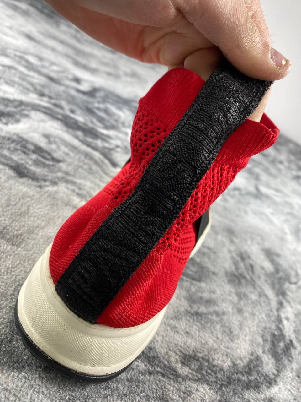 Balmain Balmain Cameron Runner High-Top Sneakers Men Size 9 Red Size US 9 / EU 42 - 6 Thumbnail