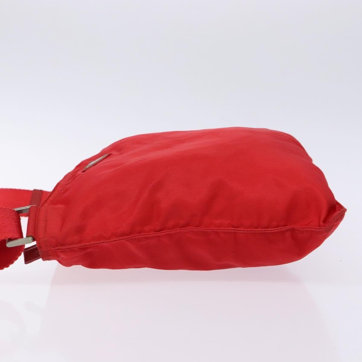 Prada PRADA Shoulder Bag Nylon Red Silver Size ONE SIZE - 5 Thumbnail