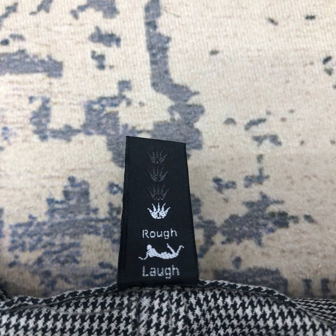 If Six Was Nine P820 ROUGH LAUGH LAF HOUNDSTOOTH CARGO ZIPPER PANTS Size US 32 / EU 48 - 5 Thumbnail