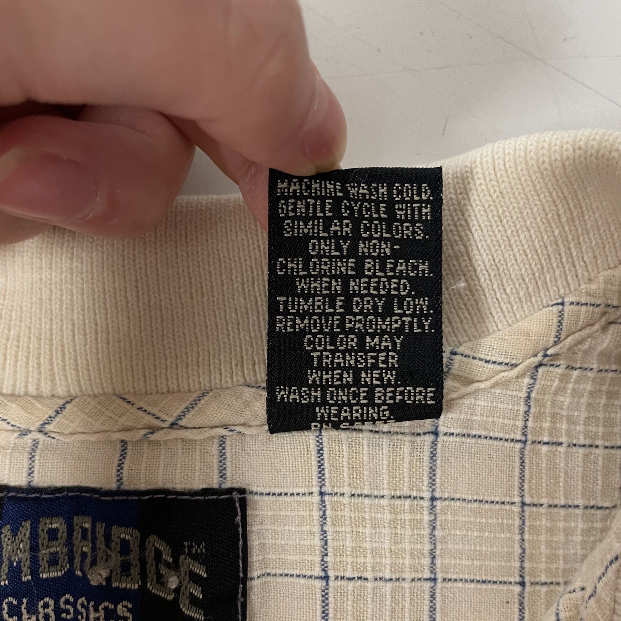 Other Vtg 50’s Style Cambridge TEXTURED Check Rockabilly Shirt Size US M / EU 48-50 / 2 - 6 Thumbnail