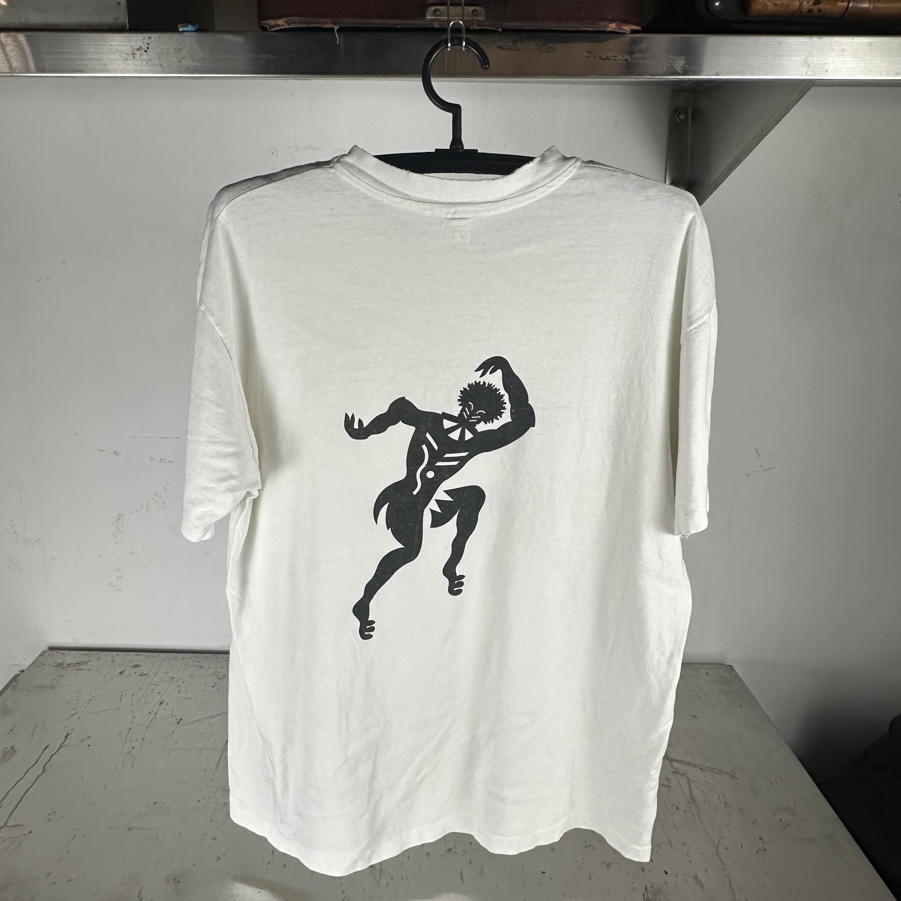 Vintage Vintage 90s Singing Rock Artwork Double Sided T-shirt Size US L / EU 52-54 / 3 - 3 Thumbnail