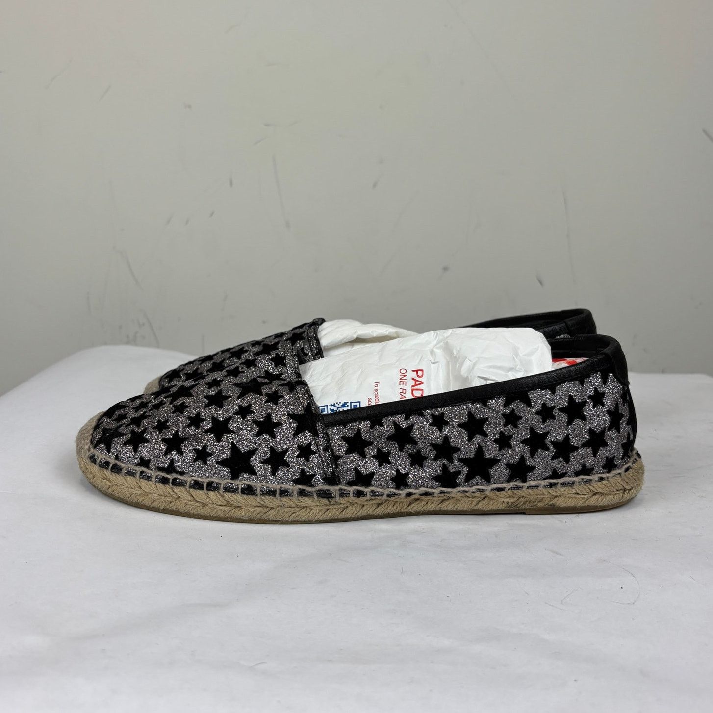 Saint Laurent Paris Saint Laurent Glitter Star Espadrilles Women's 41 US 11 Size US 11 / IT 41 - 5 Thumbnail