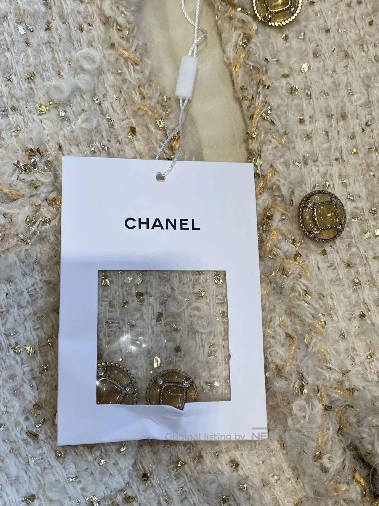Chanel Chanel 2019 Egypt Collection Platinum Jacket. Size US XS / EU 42 / 0 - 3 Thumbnail