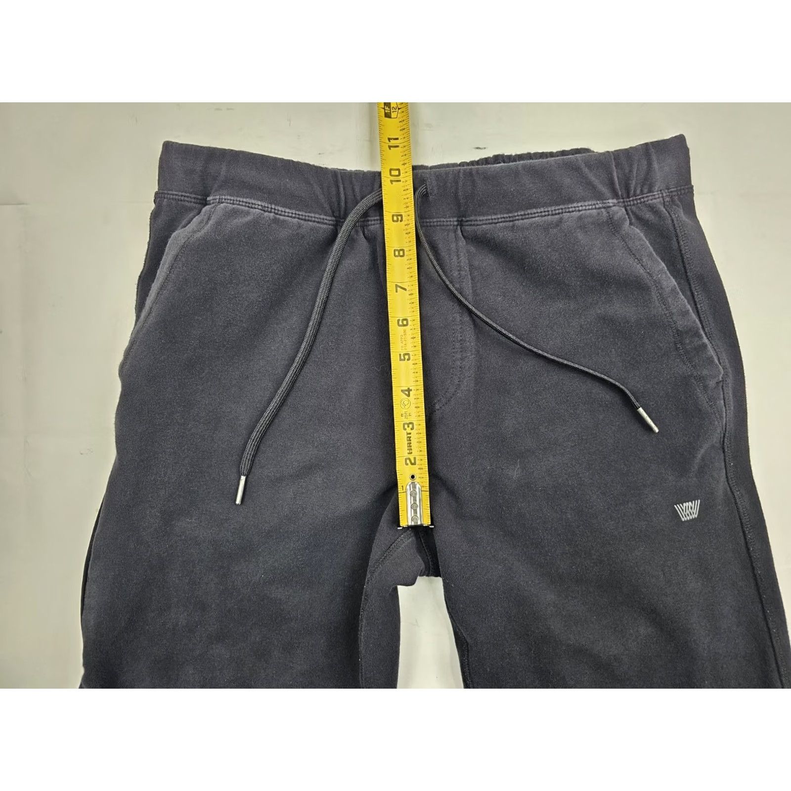 Vintage Mack Weldon Washed Black Fleece Sweatpants Men M Sweatpants Casual Slim Pull-On Joggers City College Preppy Mens Size US 31 - 4 Thumbnail