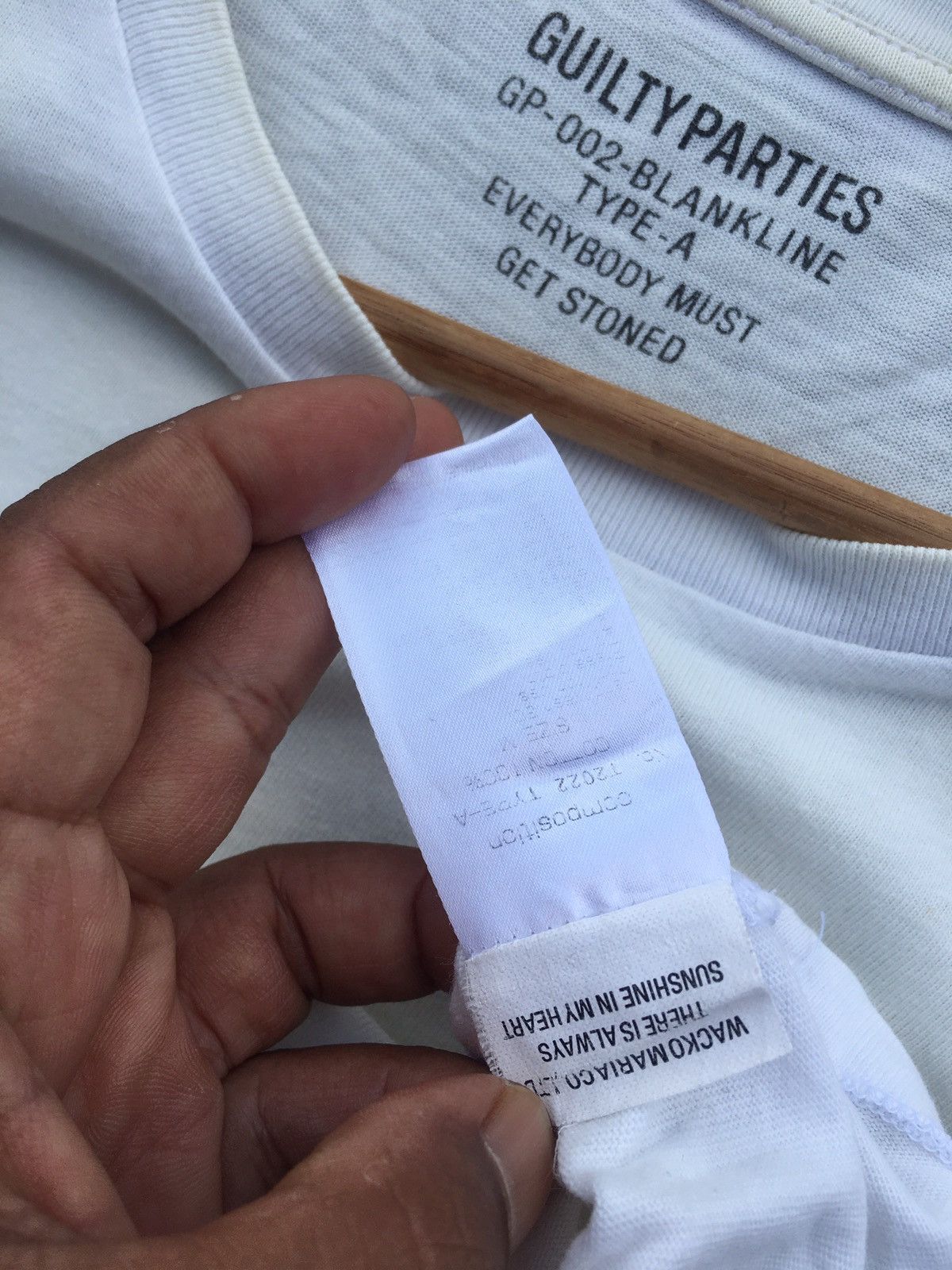 Wacko Maria Rare Vintage The Guilty Parties Everbody Must Get Stone Tee Size US M / EU 48-50 / 2 - 13 Thumbnail