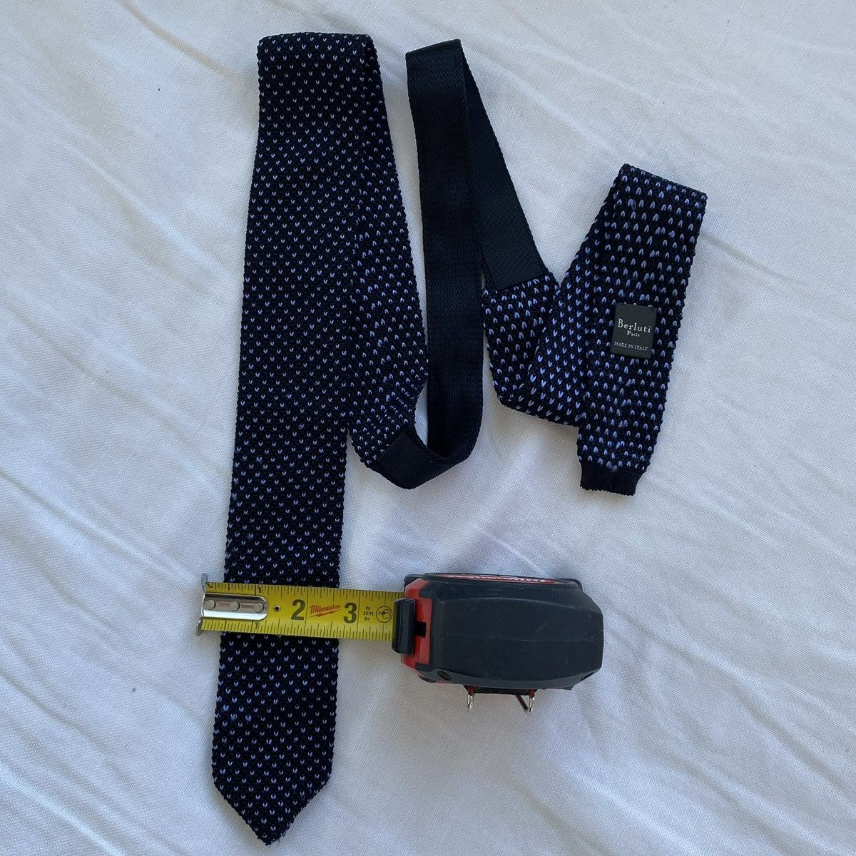 Berluti Berluti silk skinny tie Size ONE SIZE - 2 Thumbnail