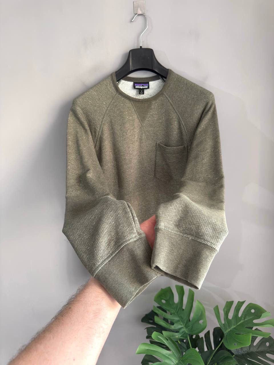 Patagonia Patagonia Mahnya Men's Green Cotton Crewneck Sweatshirt, S Size US S / EU 44-46 / 1 - 6 Thumbnail