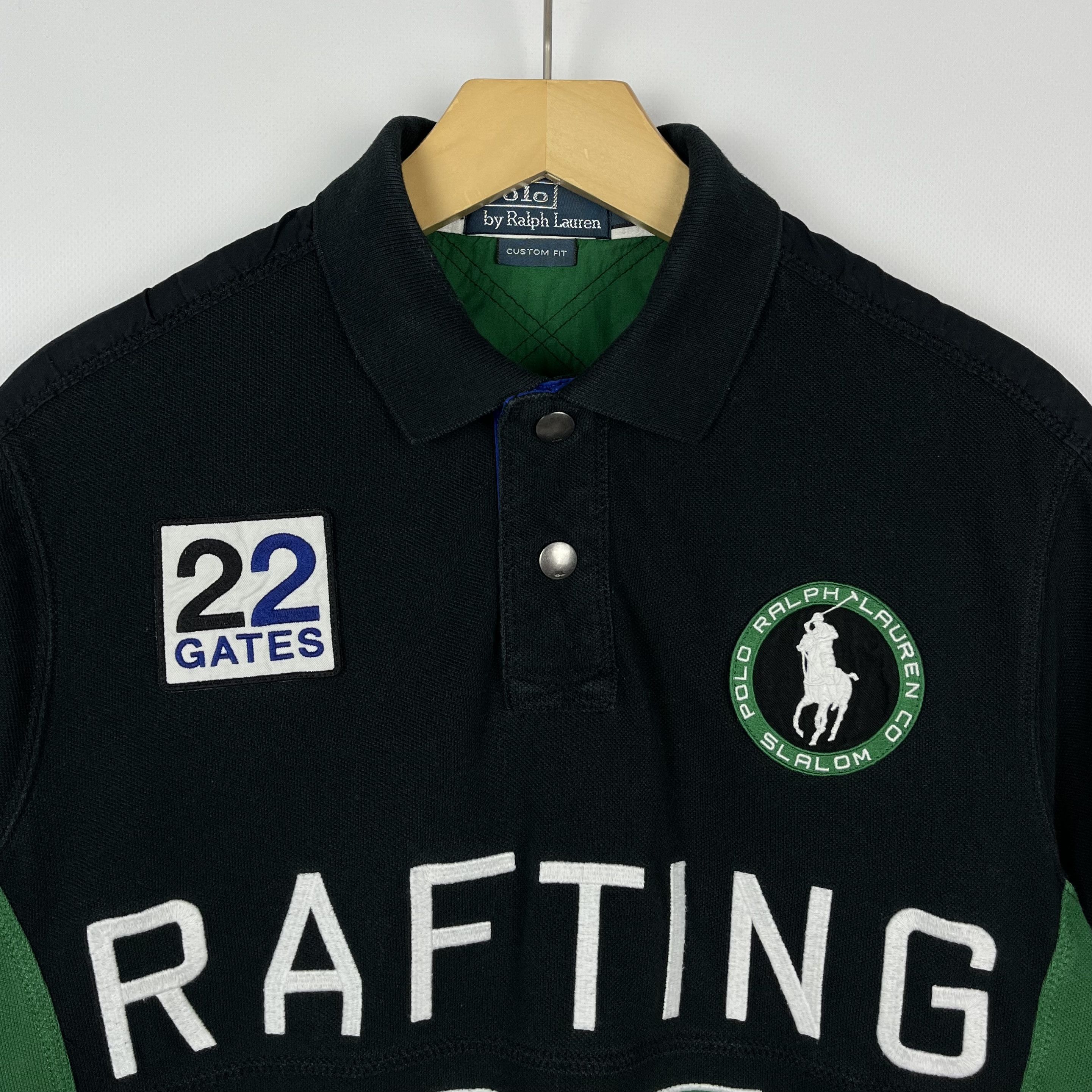 Polo Ralph Lauren Vintage Polo Ralph Lauren Rafting Big Logo Polo Shirt 00’s Size US M / EU 48-50 / 2 - 6 Thumbnail