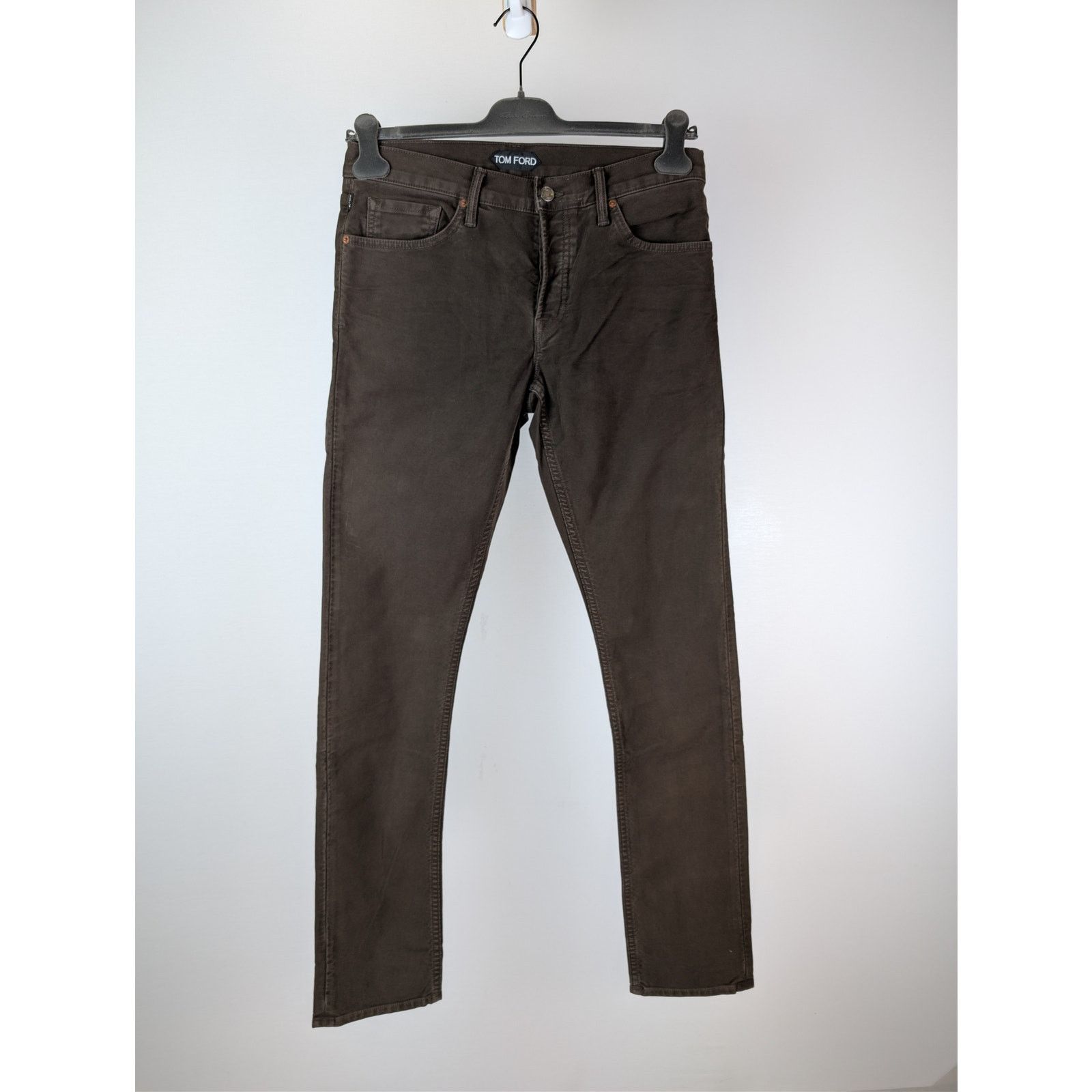 Tom Ford o1rshd1 Slim-Fit Denim Jeans in Brown 32 Size US 32 / EU 48 - 1 Thumbnail