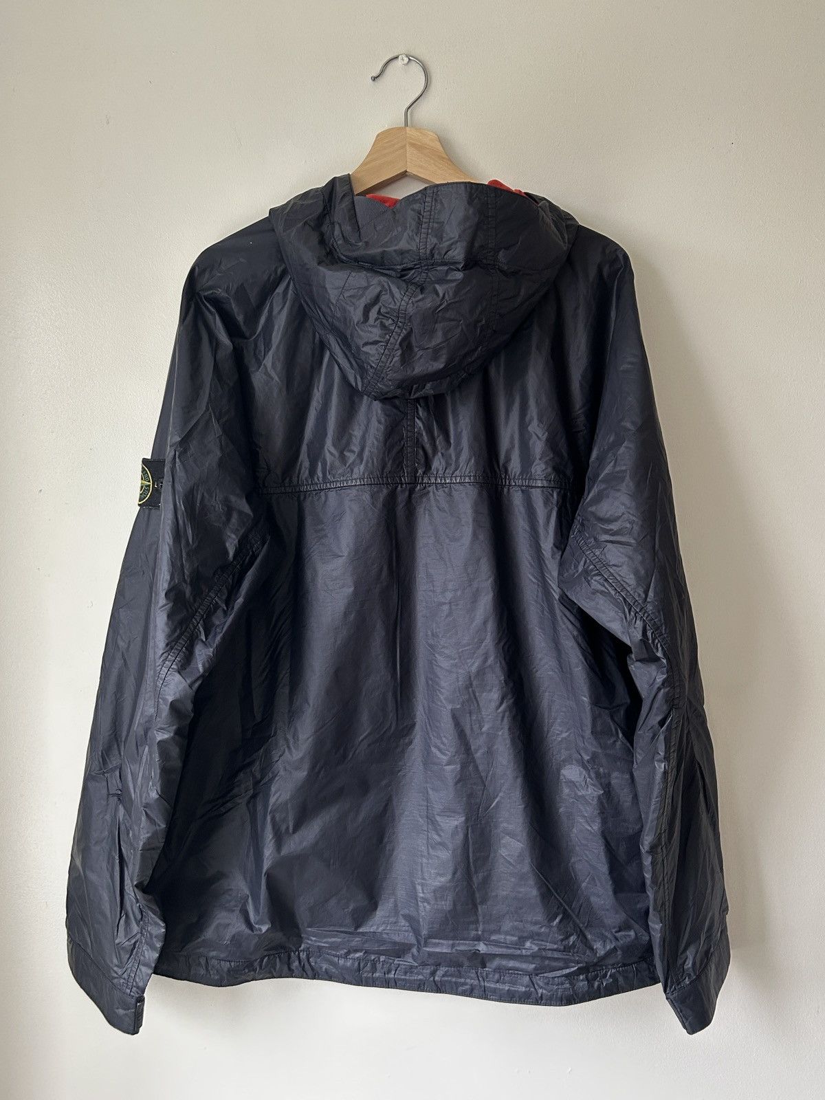 Stone Island Stone Island micro rip stop Tyvek shield navy jacket Size US XXL / EU 58 / 5 - 8 Thumbnail