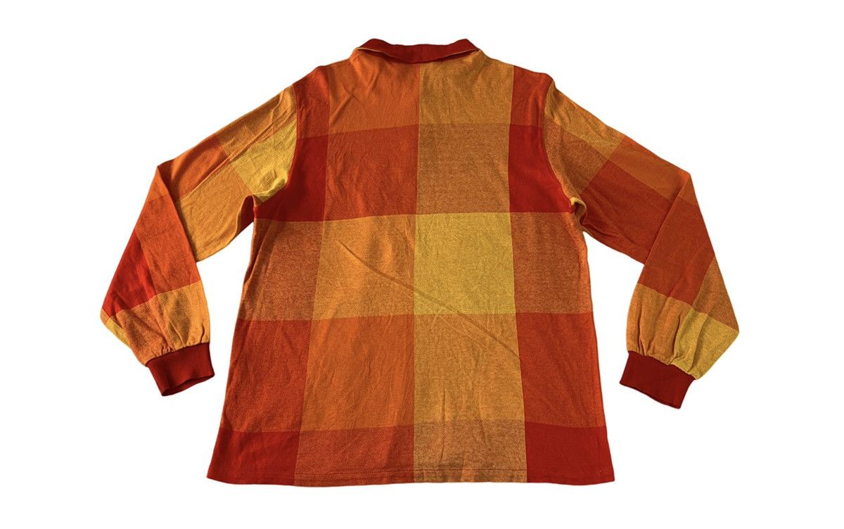 Christian Dior Monsieur × Vintage CD Sports Christian Dior Sport Checked Longsleeve Tee Size M / US 6-8 / IT 42-44 - 8 Thumbnail