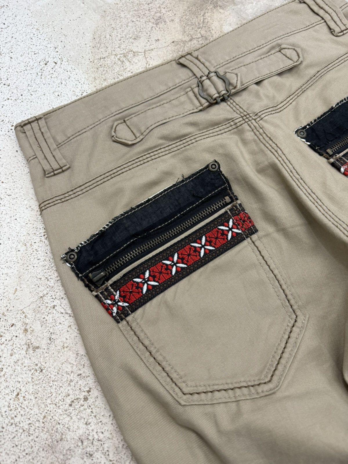 semanticdesign Semantic Design Ethnic Motive Pocket Japanese Streetwear Size US 29 - 13 Thumbnail