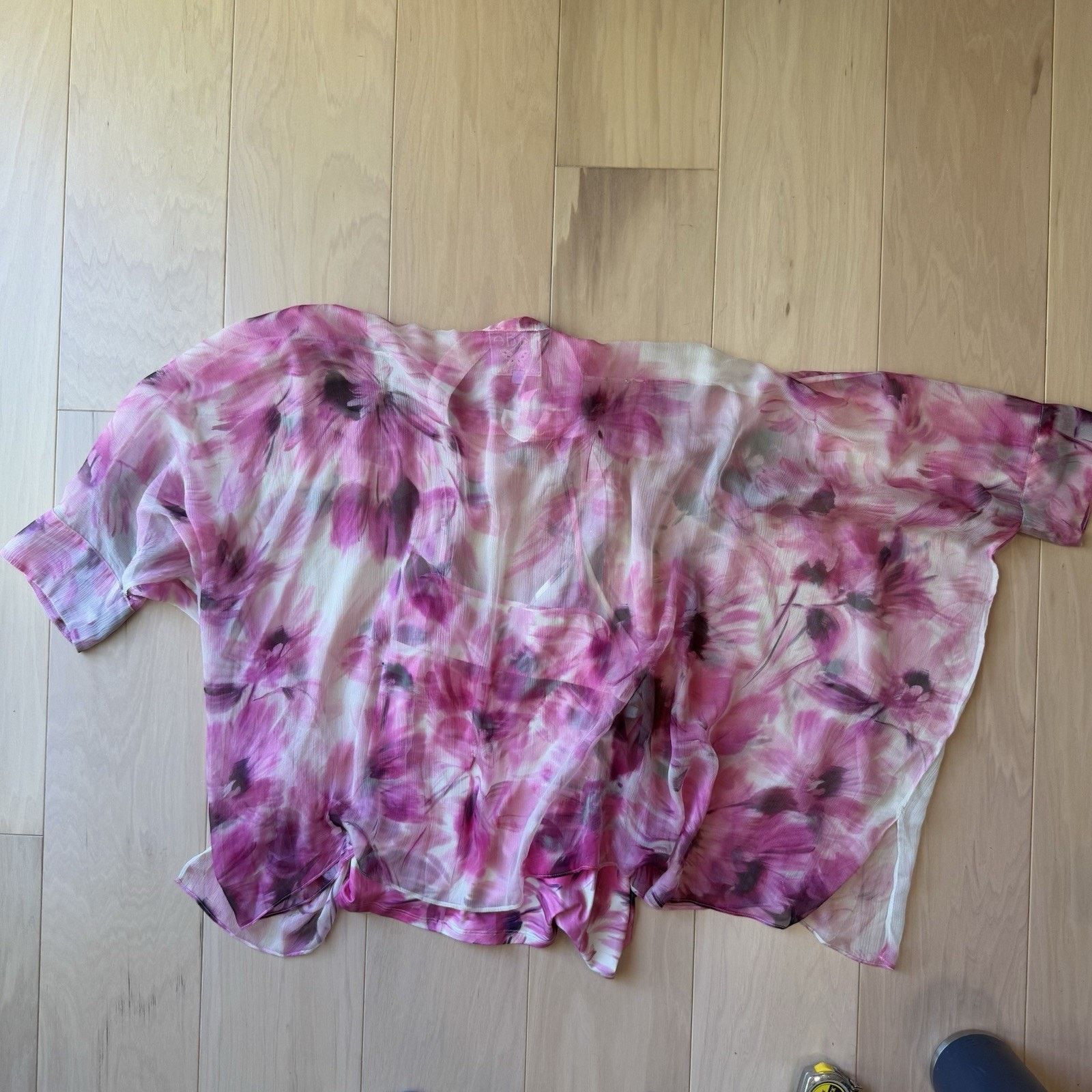 Johnny Was Johnny Was Katia Floral Silk Blouse Women's L/XL Multicolor Size L / US 10 / IT 46 - 8 Thumbnail