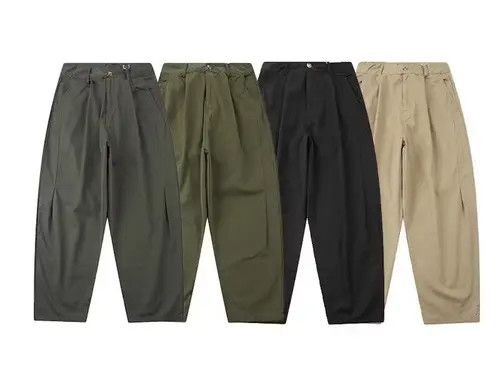 Japanese Brand 20SS Indigo Union Japan Black Minimal Oversized Pants Size US 32 / EU 48 - 2 Thumbnail