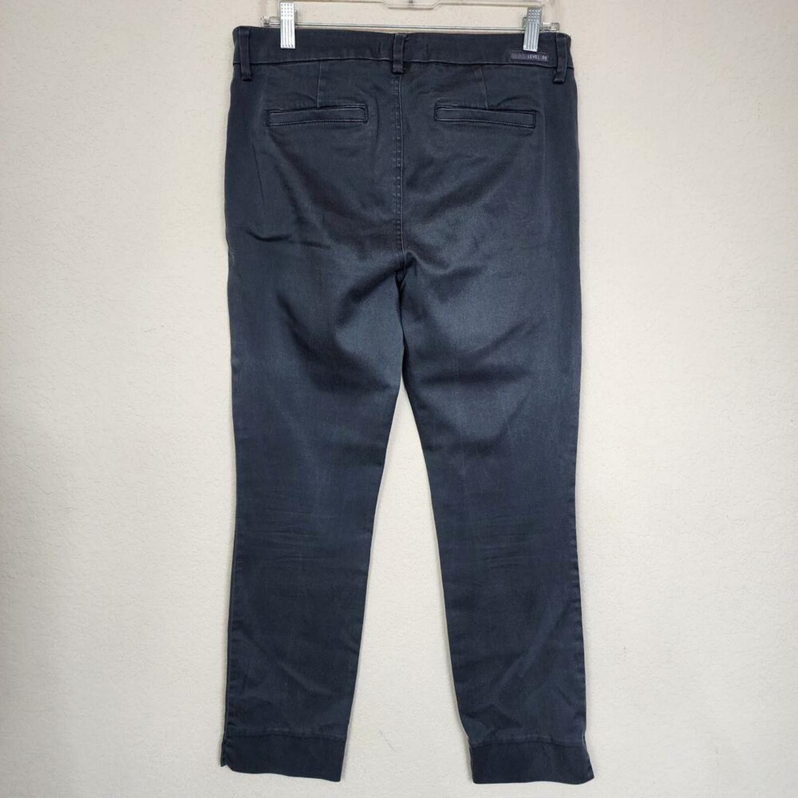 Other Level 99 Dark Grey Gray Size 29 Skinny Pants Size 29" - 2 Thumbnail