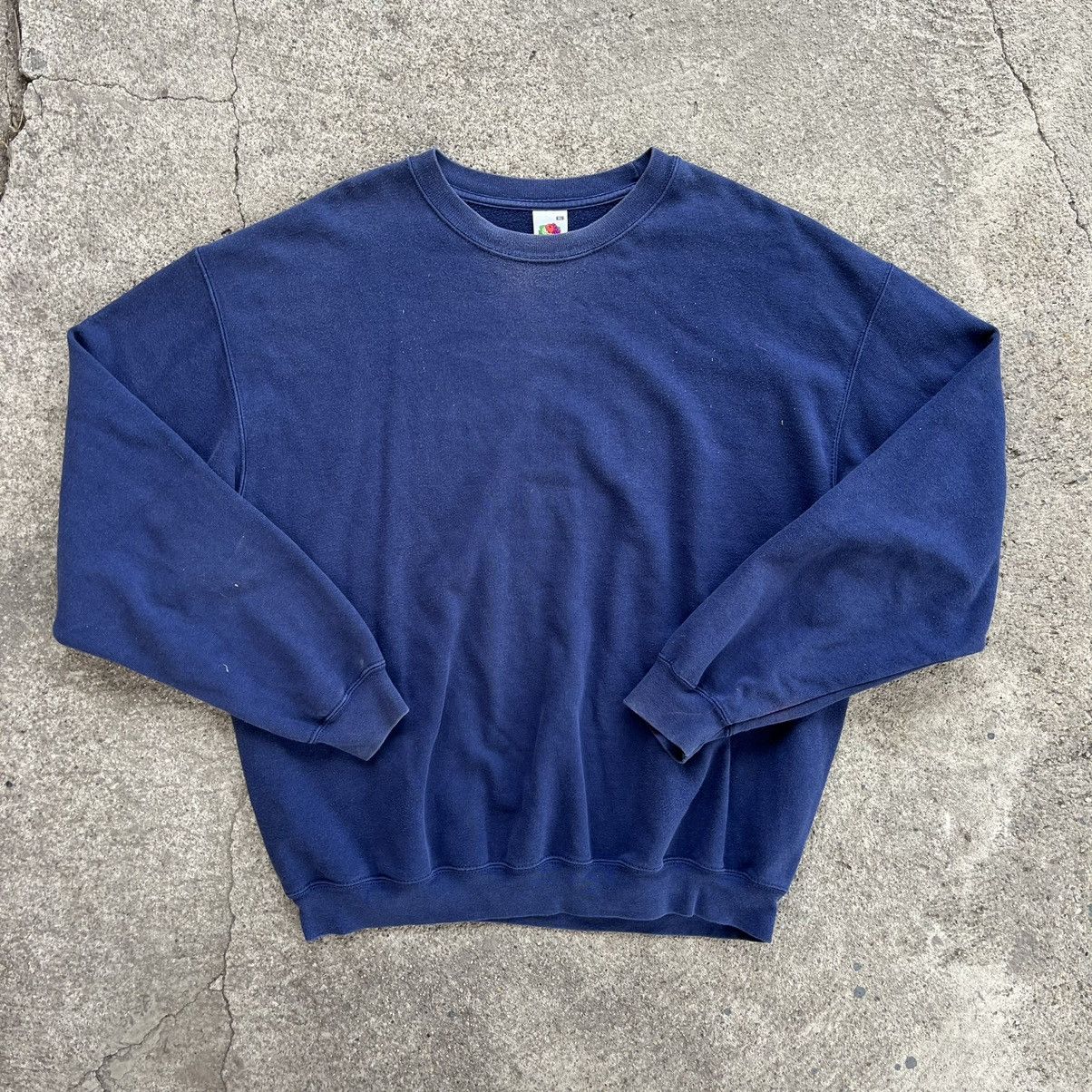 Fruit Of The Loom × Vintage vintage blank fruit the loom hoodie basic washed y2k hype Size US XXL / EU 58 / 5 - 1 Thumbnail