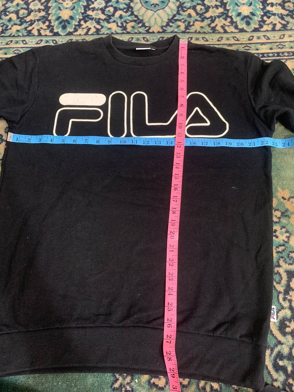 Fila Vintage Fila Sweatshirt Big Logo Rare 90s Size US M / EU 48-50 / 2 - 4 Thumbnail
