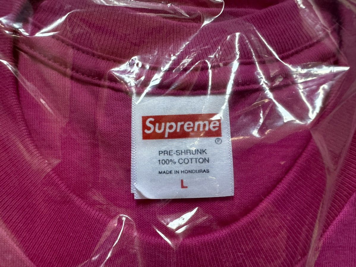 Supreme × Tyler The Creator Supreme Tyler the Creator Tee - Magenta Large Size US L / EU 52-54 / 3 - 4 Thumbnail