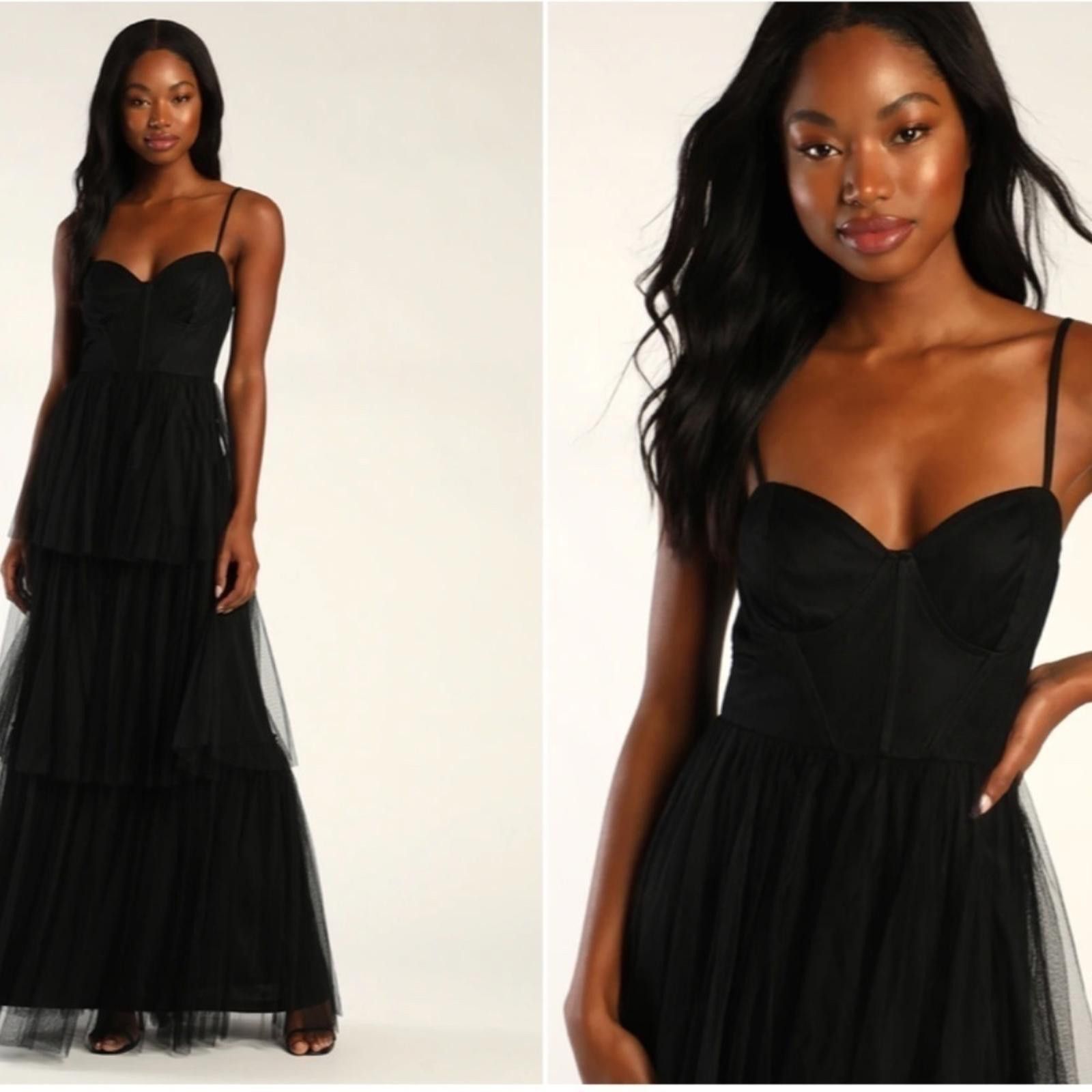 Lulus LULU's Bustier Corset Sexy Prom Bachelorette Chic Dress Size S / US 4 / IT 40 - 3 Thumbnail