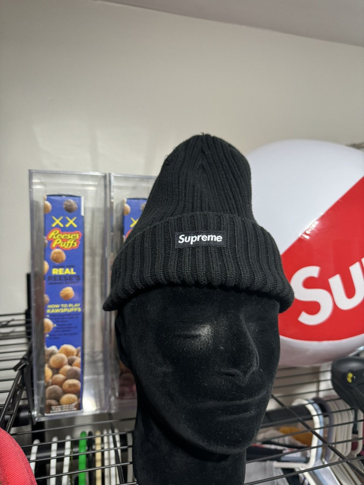 込★Supreme overdyed Beanie”llic Black Supreme Overdyed Beanie 