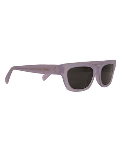 Celine CL401921 Sunglasses Purple Translucent Acetate - 02337 Size ONE SIZE - 1 Thumbnail