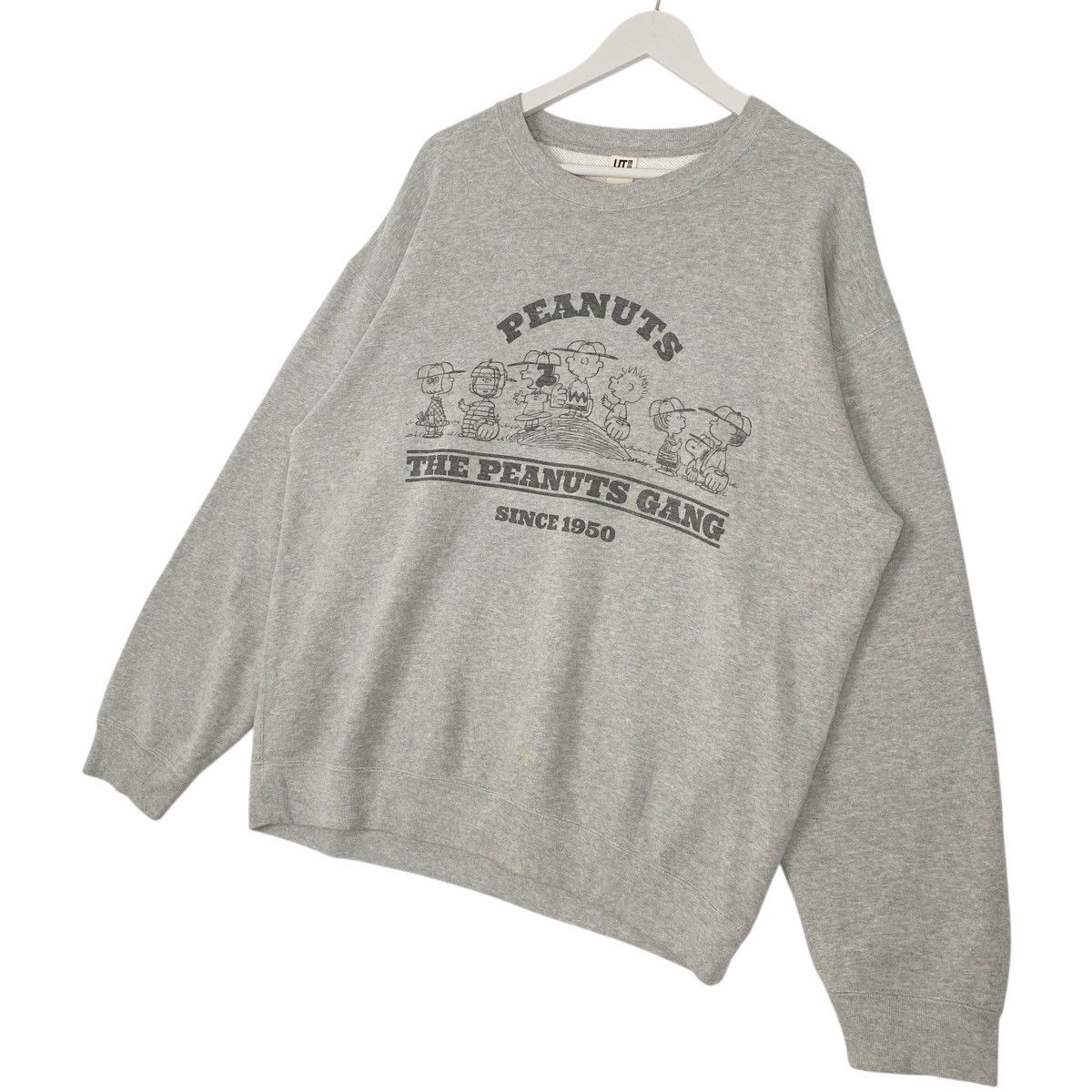 Other Vintage Peanuts Snoopy Printed Crewneck Sweatshirt Gray Size US L / EU 52-54 / 3 - 2 Thumbnail