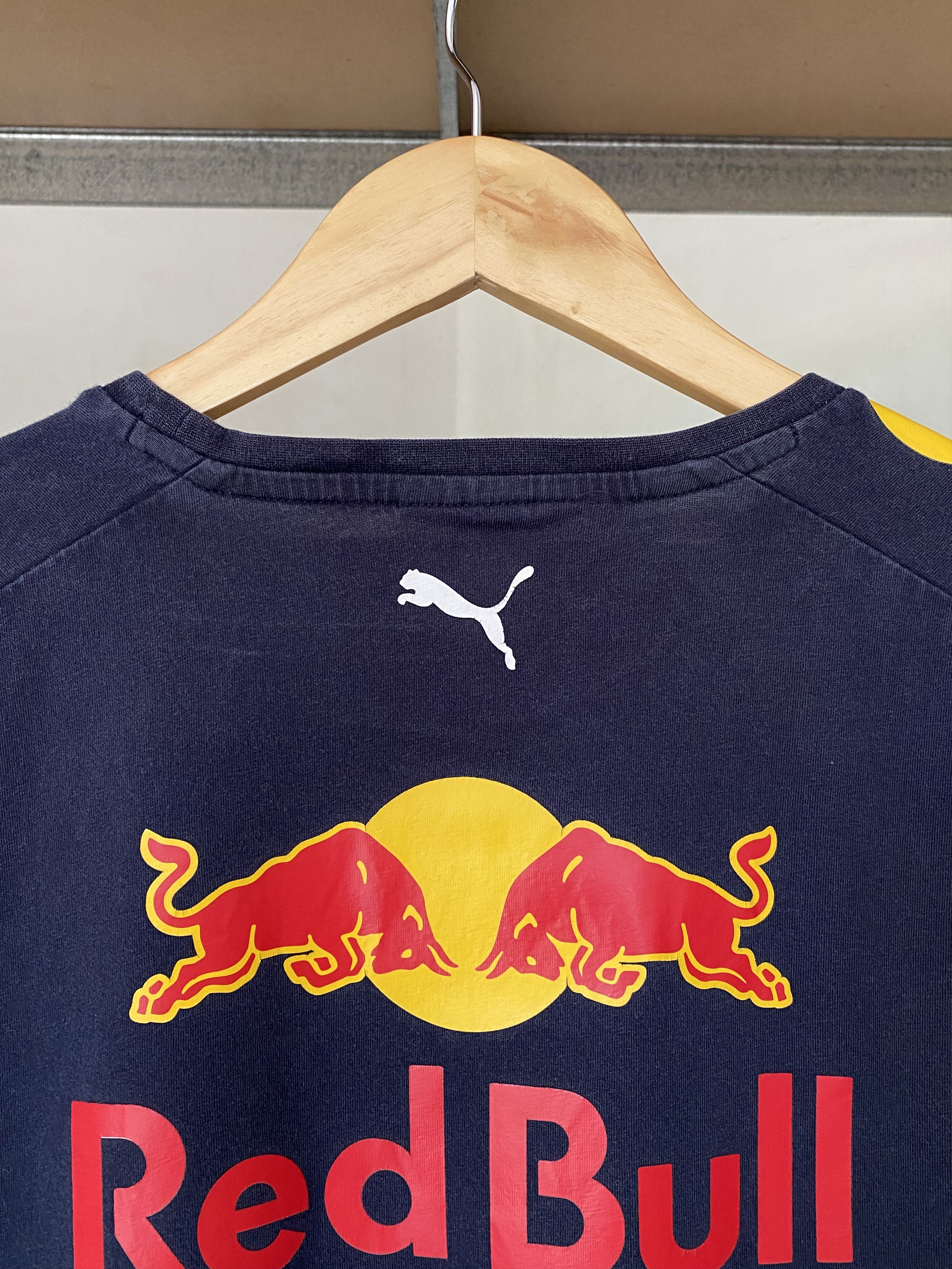 Puma Puma Red Bull Formula Uno F1 Vintage 2000s Racing T-shirt Size US M / EU 48-50 / 2 - 9 Thumbnail