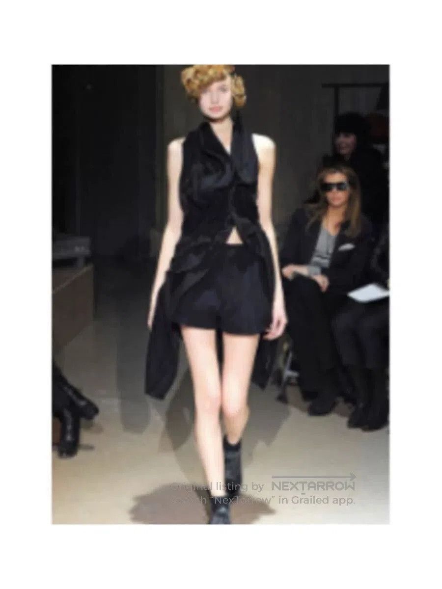 Comme des Garcons COMME des GARCONS Black Vest & Shirt. Size US S / EU 44-46 / 1 - 1 Thumbnail