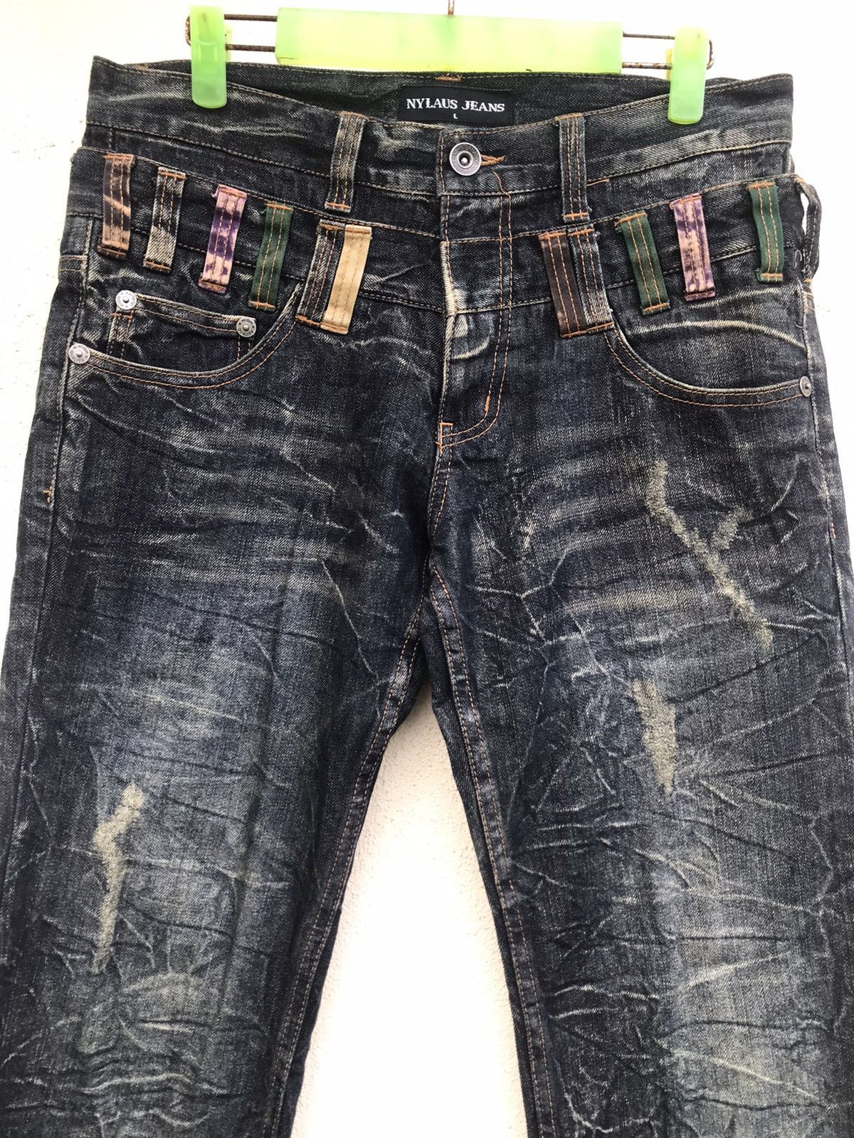 If Six Was Nine × Japanese Brand Nylus Double Waist Denim Size US 32 / EU 48 - 7 Thumbnail