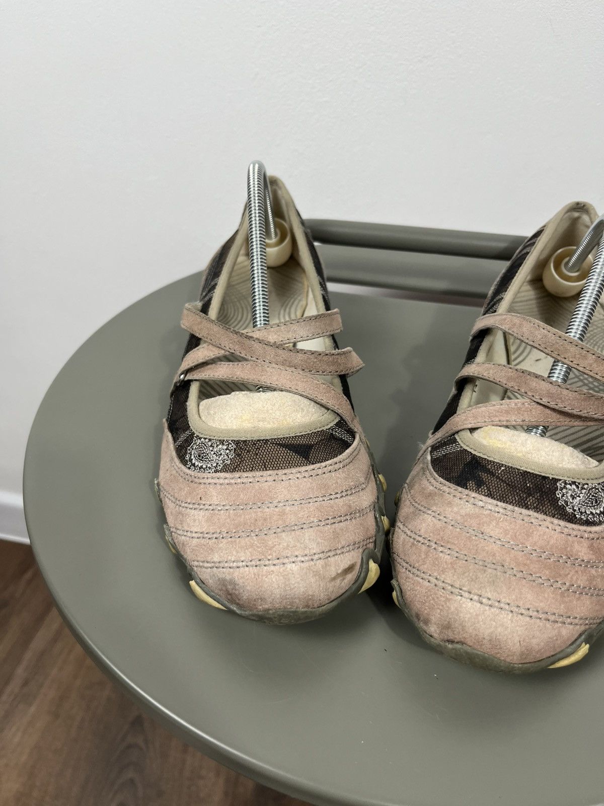 Other Graceland Suede Mary Jane Shoes Beige Brown EU 39 Size US 8.5 / IT 38.5 - 4 Thumbnail