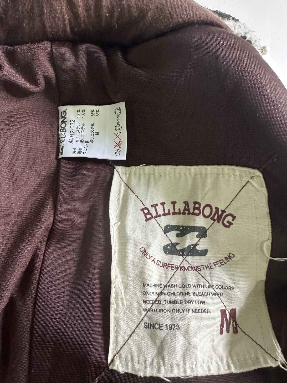 Billabong Vintage Billabong Fleece Short Surf pants Size US 35 - 5 Thumbnail