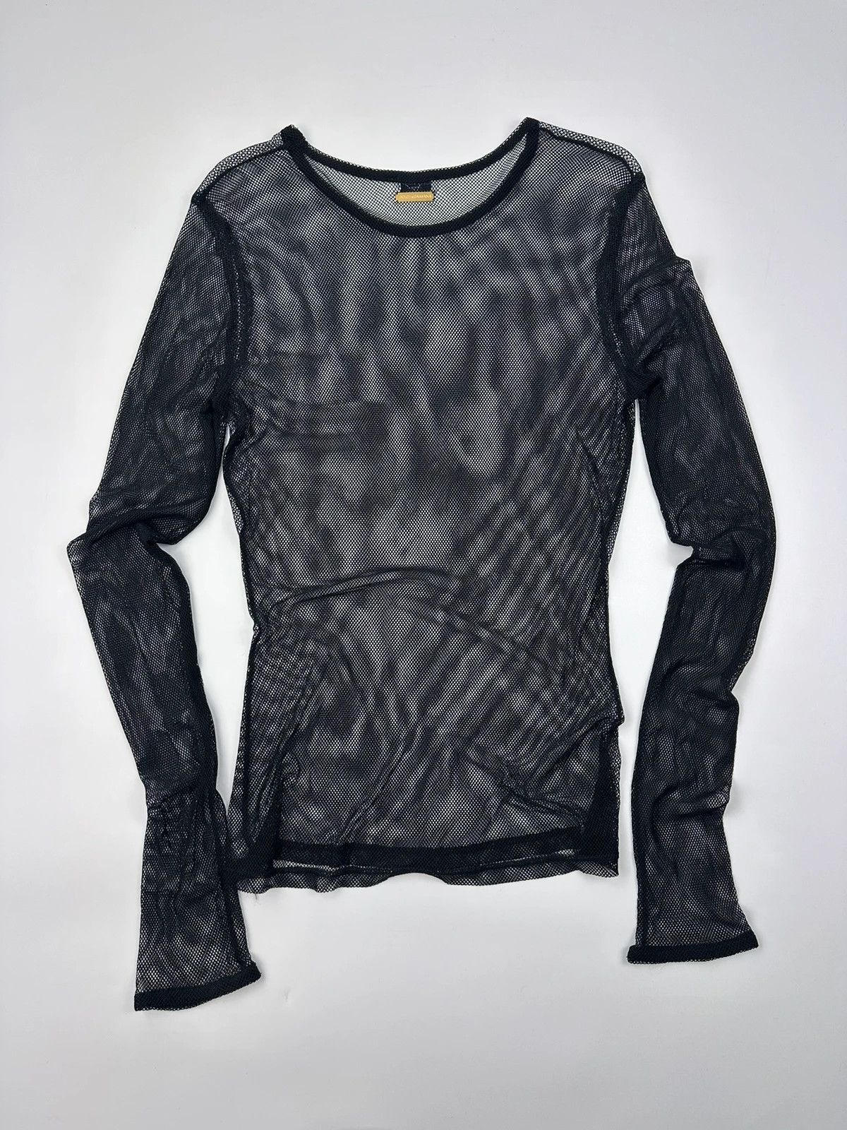 Dolce & Gabbana Dolce Gabbana 00’s Black Mesh Longsleeves Size M / US 6-8 / IT 42-44 - 5 Thumbnail