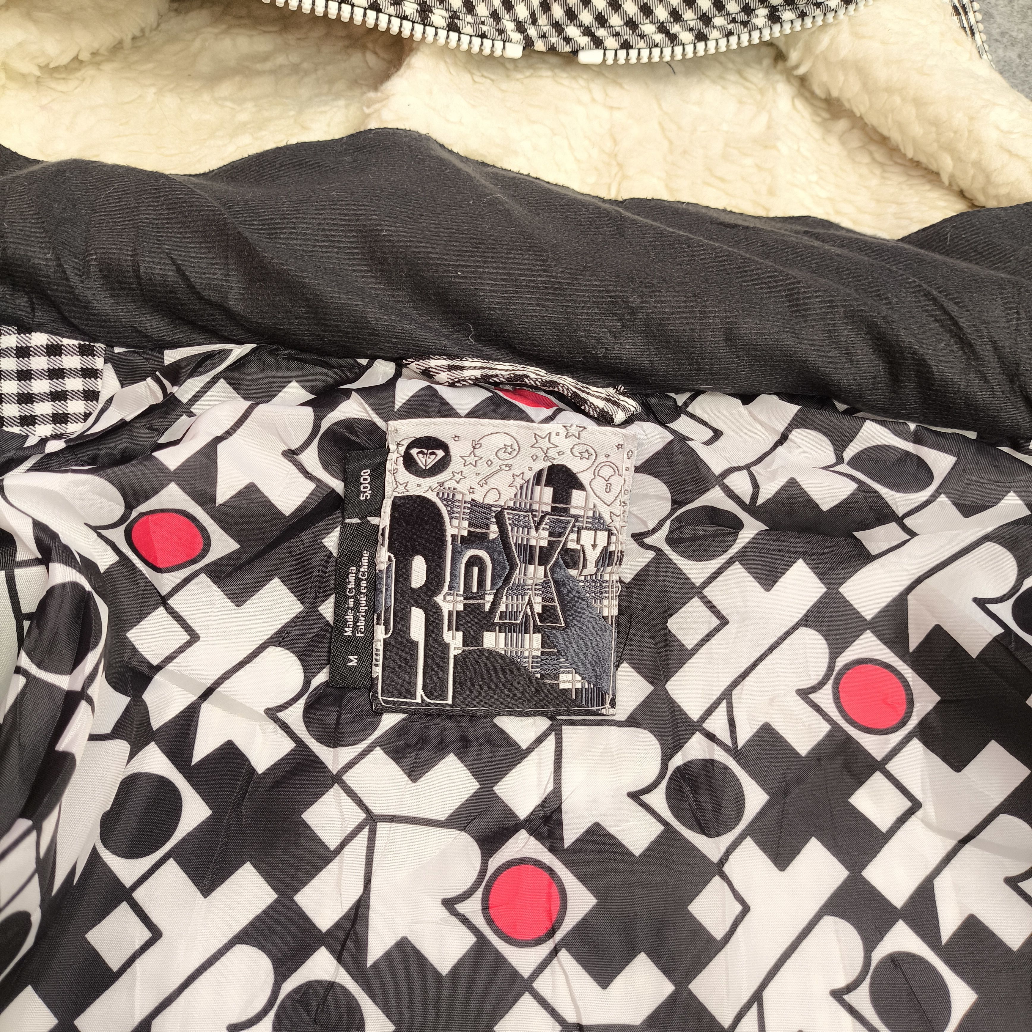 Billabong × Quiksilver Roxy surf ski snowboard checkerboard plaid jacket Size L / US 10 / IT 46 - 10 Thumbnail