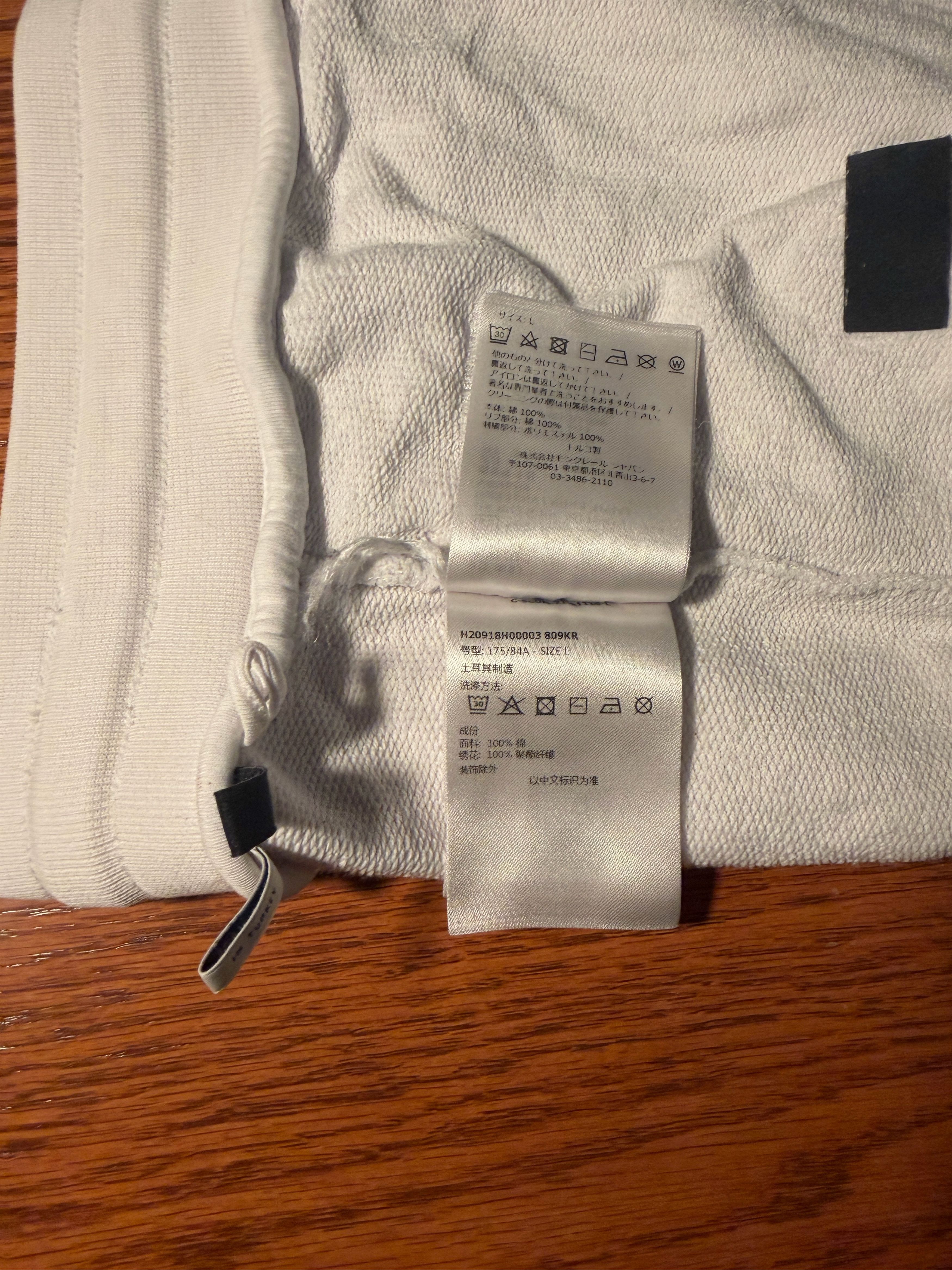 Moncler Tapered Logo-Embroidered Cotton-Jersey Sweatpants Size US 34 / EU 50 - 9 Thumbnail