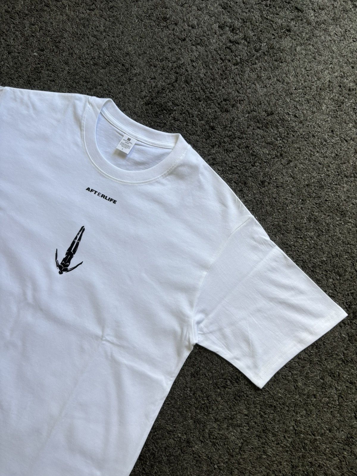 Vintage Vintage electro house Ibiza afterlife heavyweight white tee Size US M / EU 48-50 / 2 - 2 Thumbnail