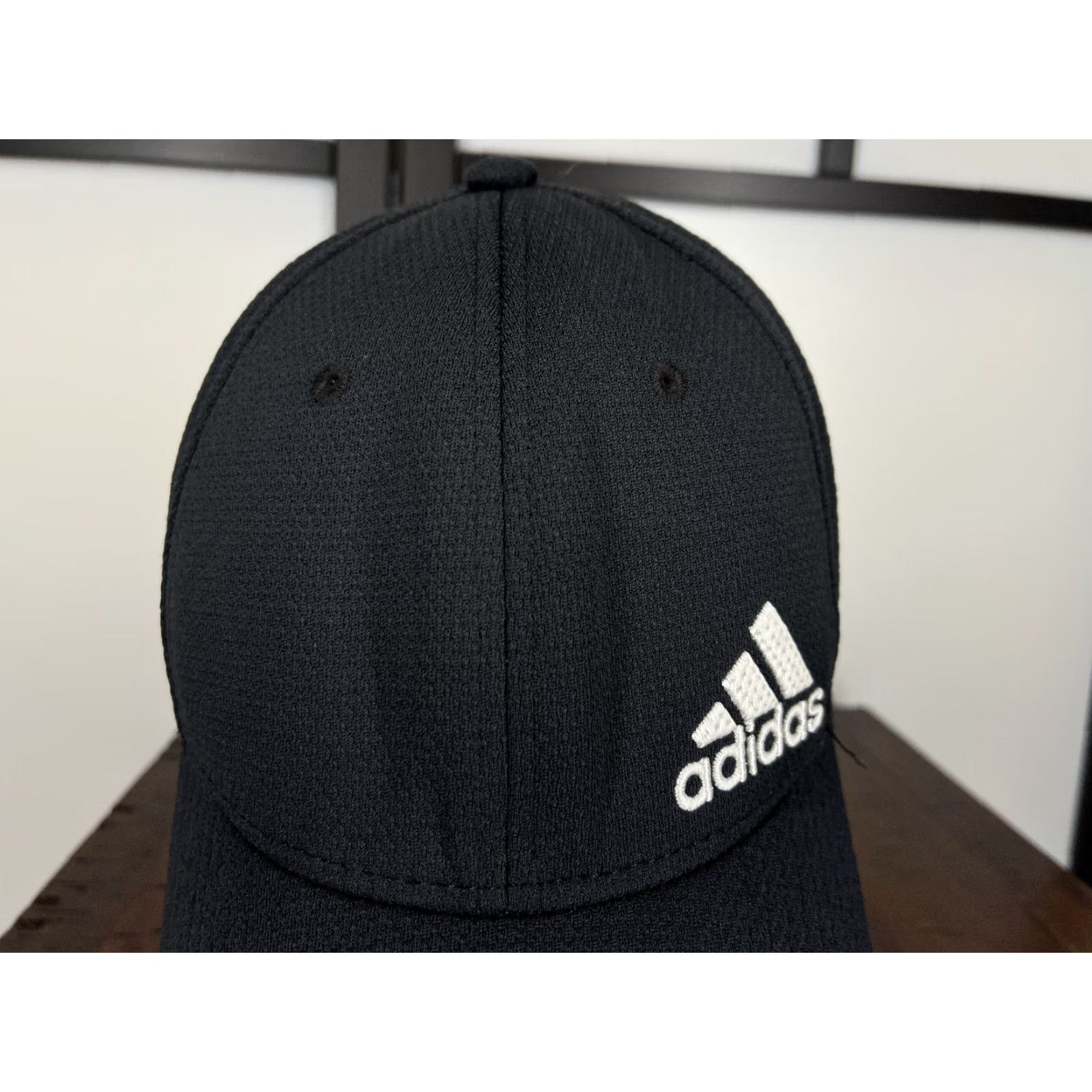 Adidas adidas Hat Cap Fitted Adult XL Dark Gray Poly Cotton Blend Aeroready Size ONE SIZE - 3 Thumbnail
