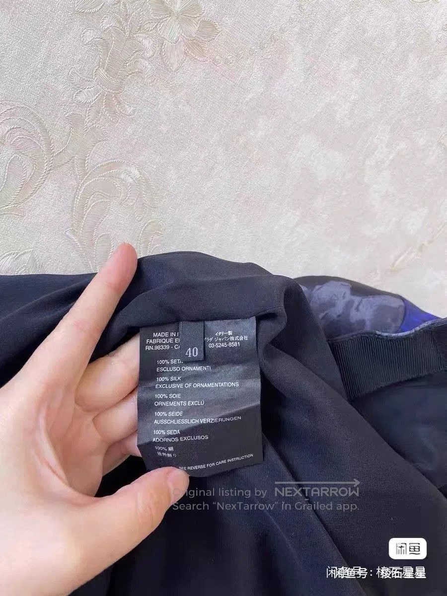 Prada Prada Silk Long Coat with Chinese Knots. Size M / US 6-8 / IT 42-44 - 5 Thumbnail