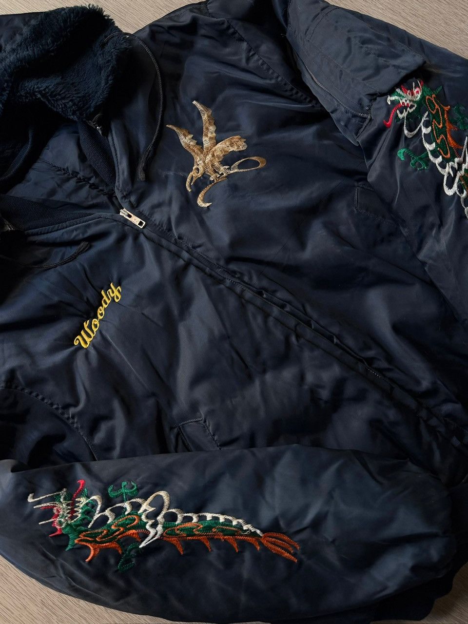 Vintage Vintage 80's Korea Souvenir Jacket Size M Size US M / EU 48-50 / 2 - 4 Thumbnail