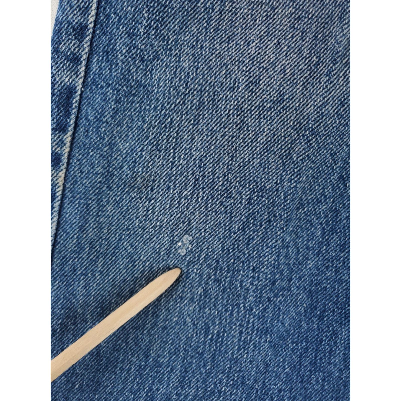 Levi's VINTAGE Levi's 517 Jeans Boots Cut Blue 90s Made USA Mens 35x30 Inseam 30 Whiskering Fade Size US 35 - 3 Thumbnail
